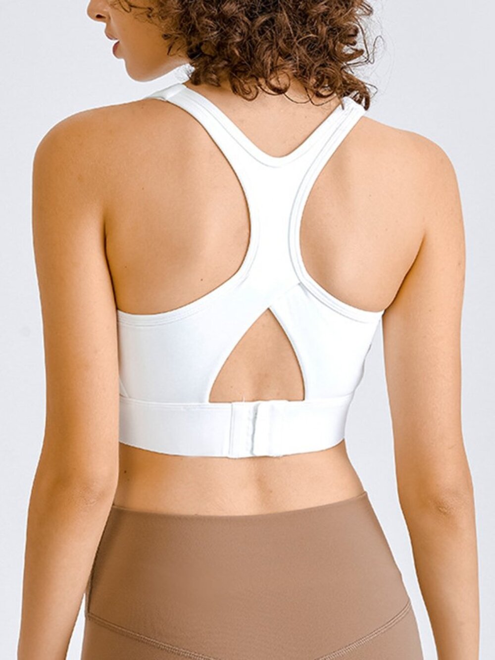 Double Take Square Neck Racerback Cropped Tank NWT Size 4 - Picture 2 of 6